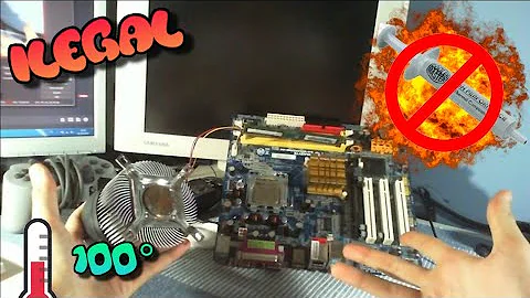 ¿Se enciende un PC sin pasta térmica?