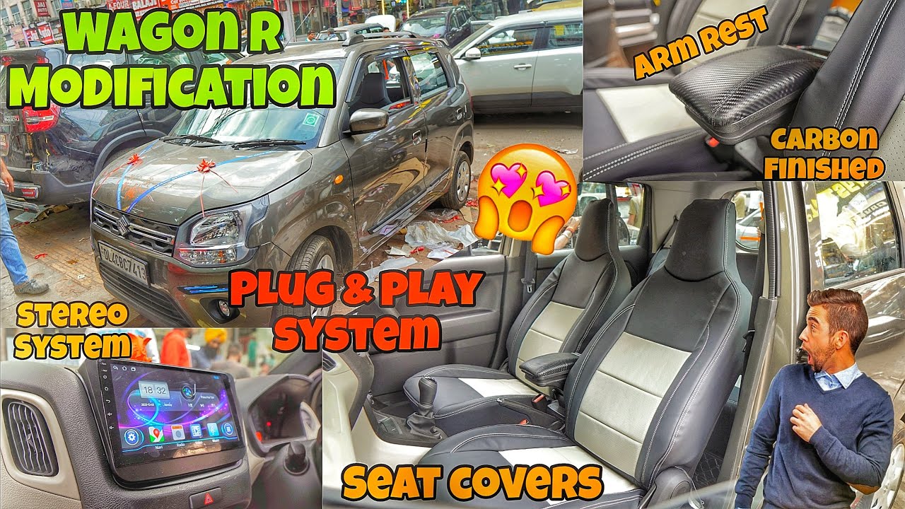 Wagon R Modification || Music System Installed in Brezza || Genuine Car ...