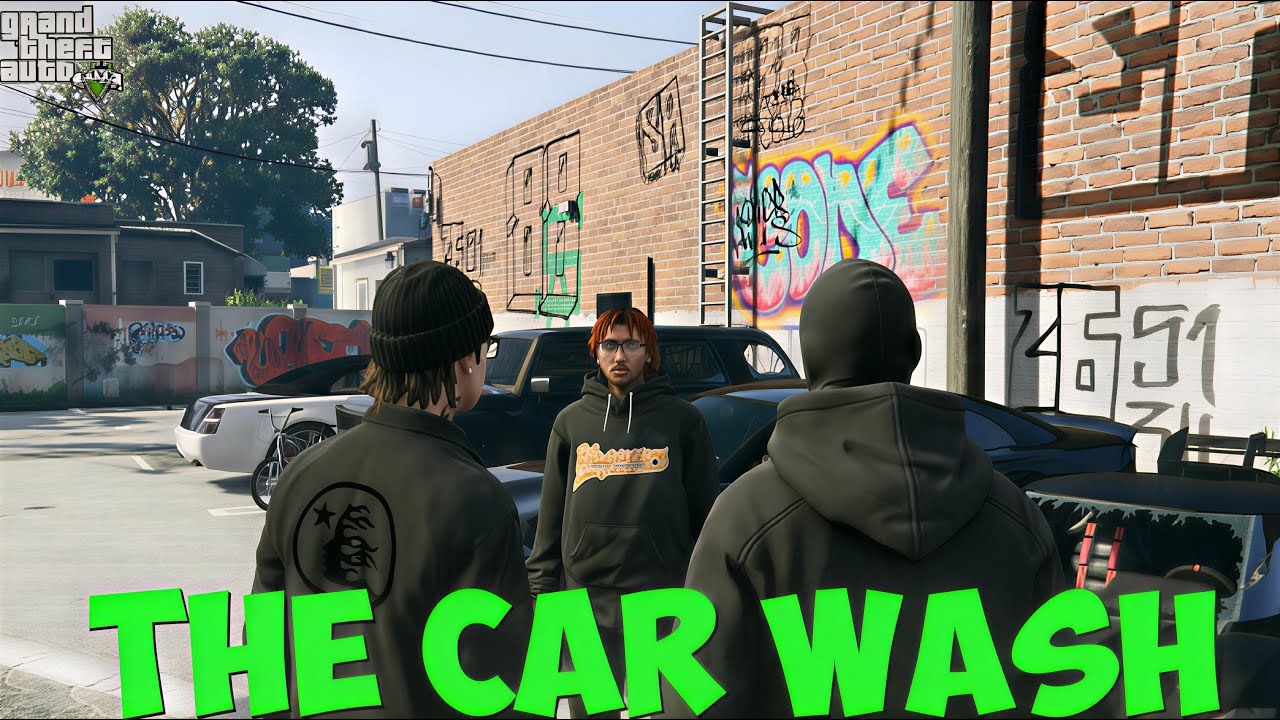 "THE CAR WASH" GTA 5 SKIT BY SLIMEPJAY