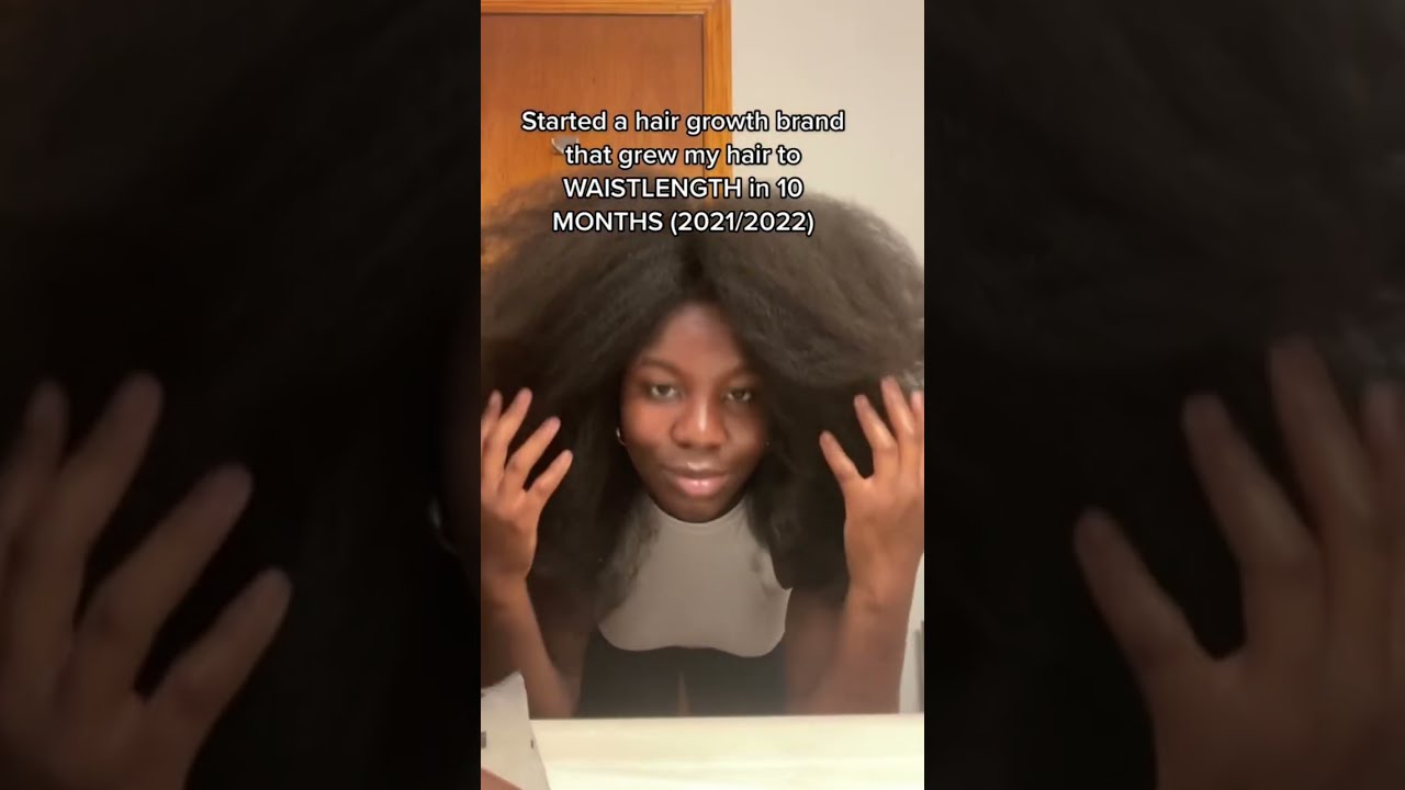 How I Grew My Hair To Waistlength Naturalhairgrowth Naturalhair