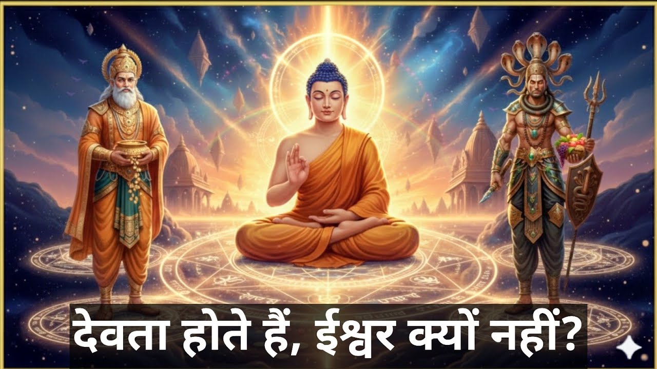 गौतम बुद्ध ने देवताओं को देखा… लेकिन ईश्वर को क्यों नहीं?