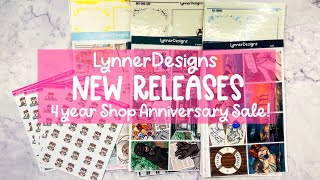 4 Year Shop Anniversary Sale! & New Releases Exclusive Art & Collab /LynnerDesigns/ Lynner Designs