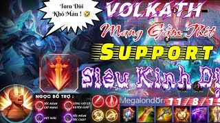 Volkath Mang Gầm Thét Đi Support | Trang Bị + Bảng Ngọc + Phù Hiệu Mạnh Nhất Liên Quân Mobile