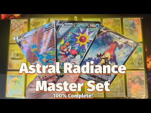CYNTHIA, MISTY, ORIGIN FORMES! SWSH Astral Radiance Complete Collection! Master Set Monday | Ep. 31