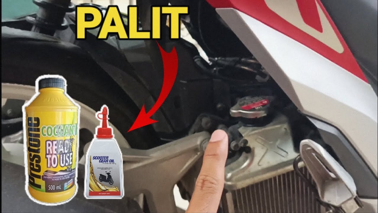 Palit COOLANT at GEAR OIL ni Scarlet /Honda Click