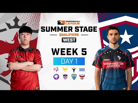 Overwatch League 2023 Season | Summer Qualifiers West | Week 5 Day 1