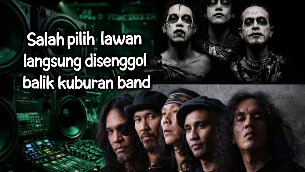 Tak di beri tulang lagi - Perang Legenda Rock! Kuburan Band & Slank. 