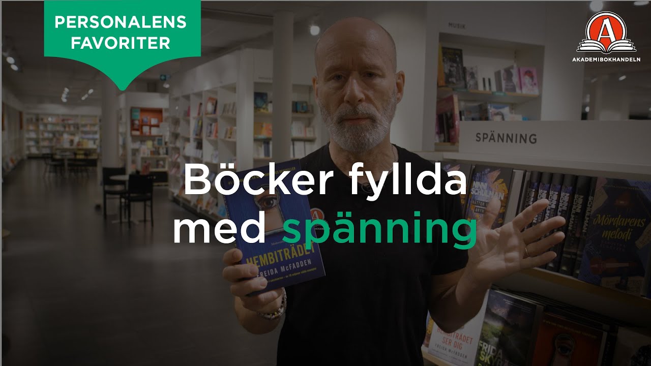 Personalens tips: Böcker fyllda med spänning | Akademibokhandeln
