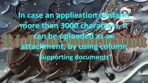 How to file an online  RTI