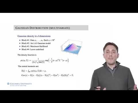 1 3 Gaussian Distribution Multivariate | Machine Learning