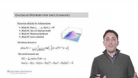 1 3 Gaussian Distribution Multivariate | Machine Learning