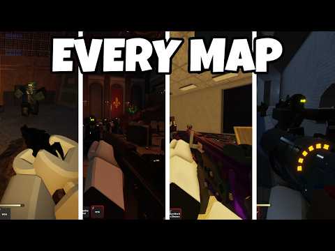 Spawn Room Challenge on EVERY Reminiscence Zombies Map | ROBLOX