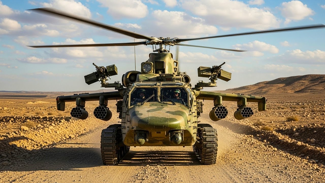 17 самых безумных военных машин в мире