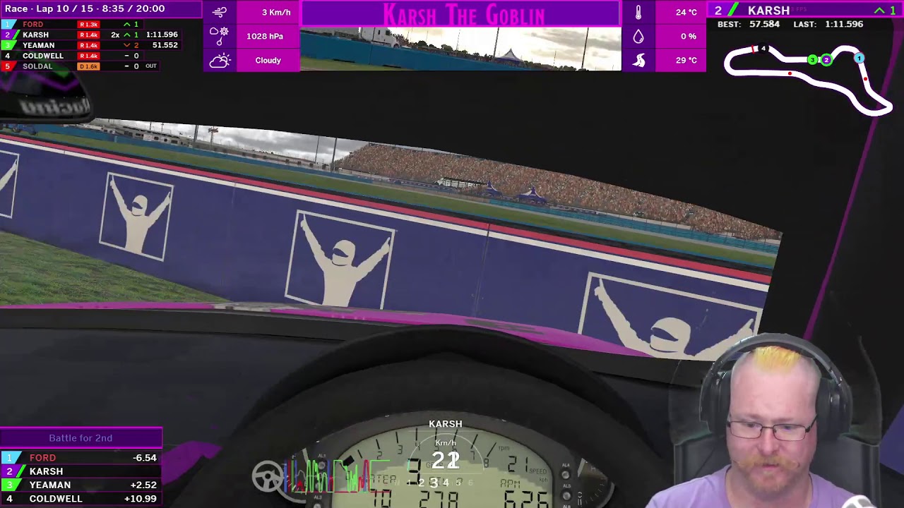 Race Five Boosted Media Community Night iRacing YouTube