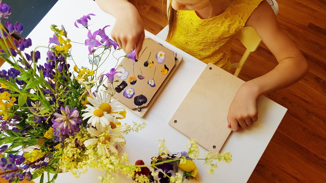 Flower Press Kit - DIY Pressed Flowers