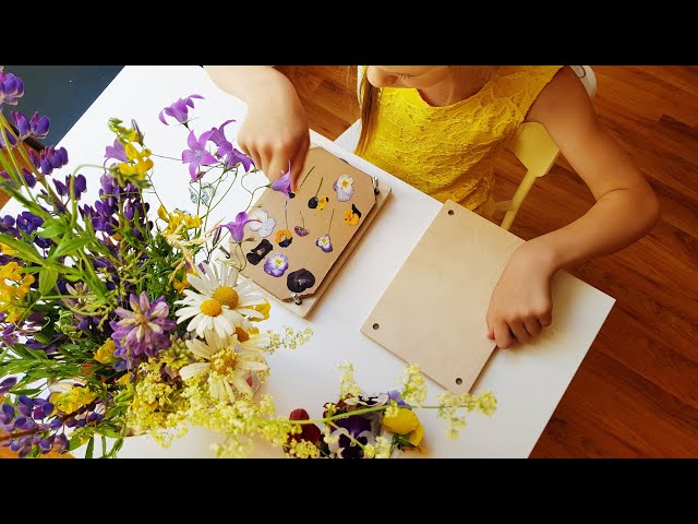 DIY: Mini Flower Press