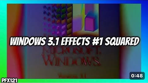 Windows 3.1 Effects #1 Squared