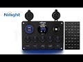 Nilight Multi-Functional 5 Gang Switch Panel