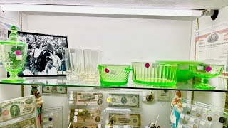 Antique Store Update #31 ~ Bright Green Things !!!