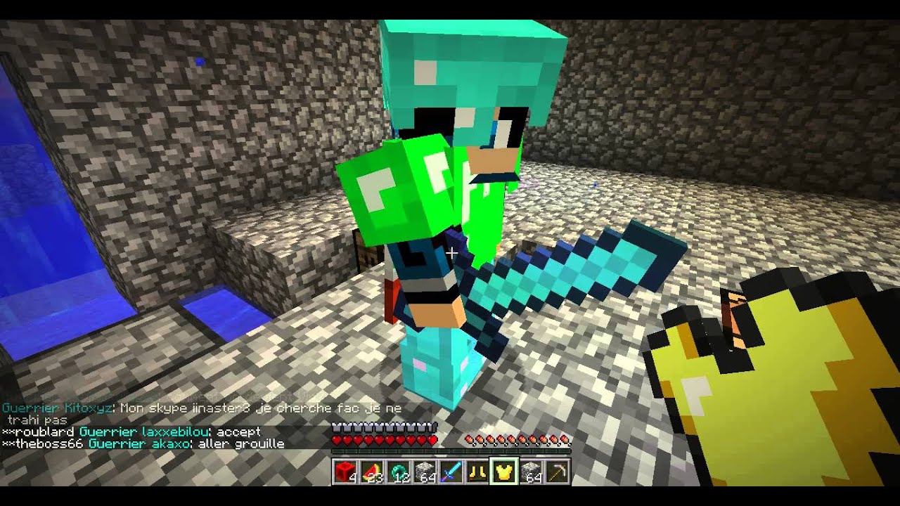 assaut d'une base sur minecraft (pactify) - YouTube