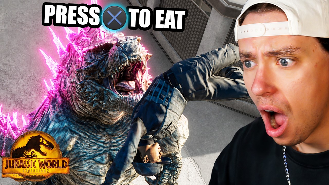 I Played as Evolved Godzilla in Jurassic World Evolution 2
