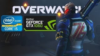 Intel Core i5 7400 + GTX 1060 3GB / Overwatch / 1080p / Epic / Ultra / High