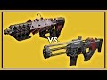 Destiny Rise of Iron: Outbreak Prime vs. Chaos Dogma - Raid Weapon Damage Comparison