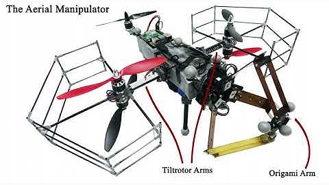 Design and Control of a Micro Overactuated Aerial Robot with an Origami Delta Manipulator