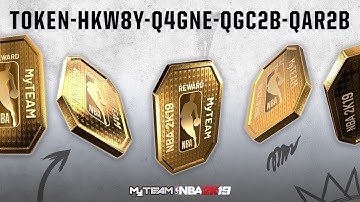 NBA 2K19 MyTeam *FREE* TOKENS LOCKERCODE - WE GOT FREE TOKENS!