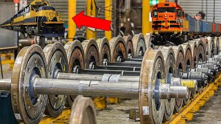 इस तरह फैक्ट्री में बनते है रेल(Train) के पैये(Wheel) | Indian Railway Wheel,Track,Couch Production