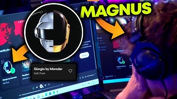 Magnus Carlsen LISTENS PODCAST During Chess Game or Is it DAFT PUNK???