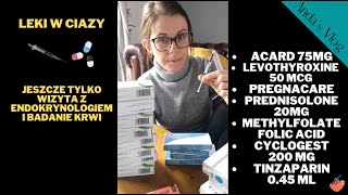 #31 | Leki w ciazy | Heparyna, Sterydy, globulki, tabletki | Troche mnie to przeraza