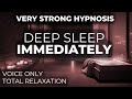 Voice only  deep sleep hypnosis  meditation