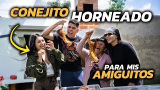 RICO CONEJITO al HORNO con salsa de maní | Doña Empera