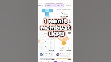1 menit membuat lembar kerja peserta didik LKPD canva #canva #lkpd