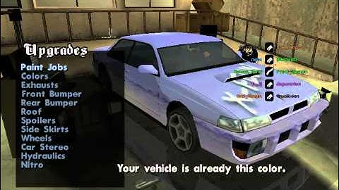 SAMP l UIF SERVER - tutorial tuning the car