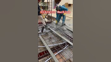 Concrete Vibrator machine | Concreting & Vibrating for Slab | Concrete Vibration Machine | #shorts #