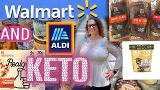 KETO GROCERY HAUL | WHAT I EAT IN A DAY KETO | WALMART AND ALDI SNACKS KETO