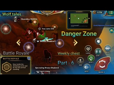 Wolf tales Battle Royale pvp playing (part-6) # weekly chest # foxi support ♥ ❤