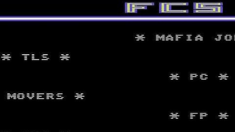 Fantasy Cracking Service (FCS) Intro  10 ! Commodore 64 (C64)
