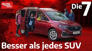 7 SUVAlternativen bis 30.000€: Günstige FamilienVans von VW, Opel & Co. I auto motor und sport