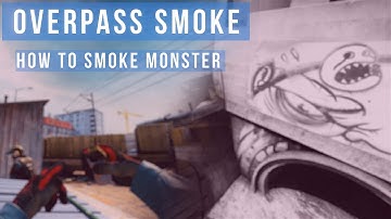 You must know this Overpass smoke #csgo #tutorial #cs2
