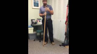 Hip Hinge Drill w/ Stick