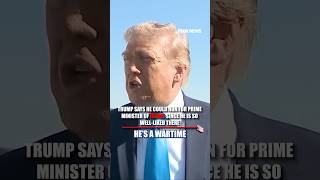Trump jokes he could be PRIME MINISTER OF ISRAEL #foxnews #news #us #fox