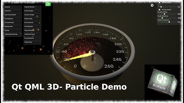 Qt Quick 3D: Particle 3D Demo