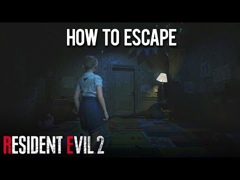 Video: Resident Evil 2 - Orphanage, Sherry Block Puzzle Och Sherry Stealth Escape Förklarade