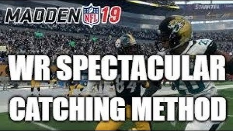 Madden 19 Glitches Cheats and Tips - WR Spectacular Catch Method