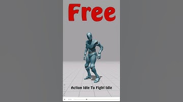 Action Idle To Fight Idle. Mixamo animation converted for use in Daz Studio by a Genesis 9 character
