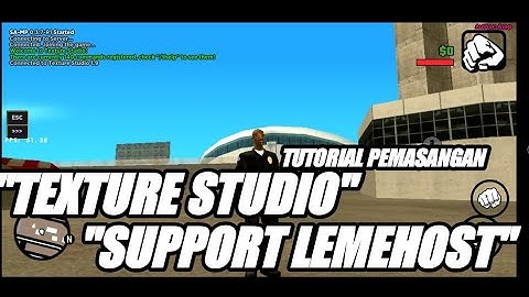 TUTORIAL PASANG TEXTURE STUDIO DI LEMEHOST || SUPP LEMEHOST