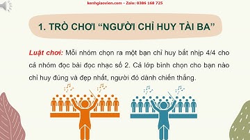 Giáo án powerpoint chủ đề 3 tiết 12: Vận dụng sáng tạo | GA Âm nhạc 6 Kết nối tri thức